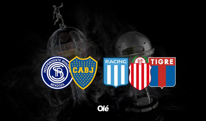 Los equipos argentinos que competirán este 7 de abril.