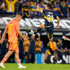 El uno por uno del triunfazo de Boca ante Barcelona de Ecuador 