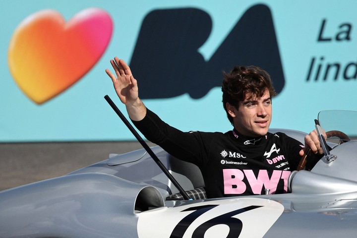 Colapinto en la Flecha de Plata (Reuters).