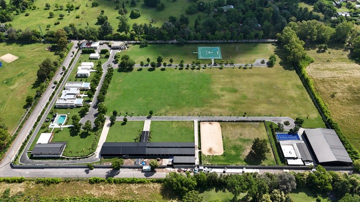 La mansión de Pilar investigada.