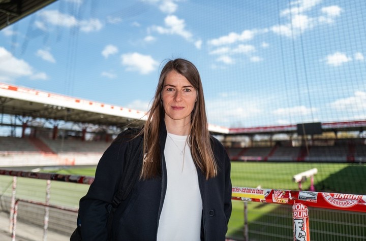 Marie-Louise Eta, la nueva entrenadora de Unión Berlín (Foto: Prensa Unión Berlín).