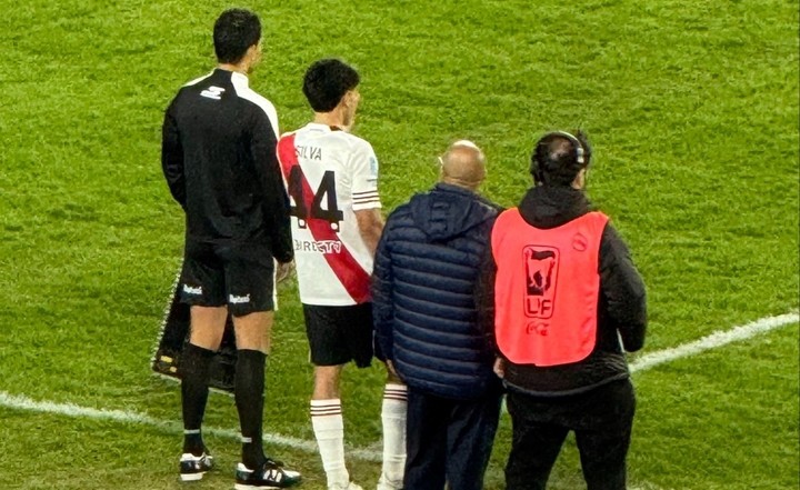 Lucas Silva, el juvenil de River que debutó pero ni siquiera tocó la pelota (Maxigutii_).