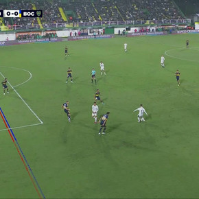 Video: el offside milimétrico por el que fue anulado el gol de Defensa ante Boca