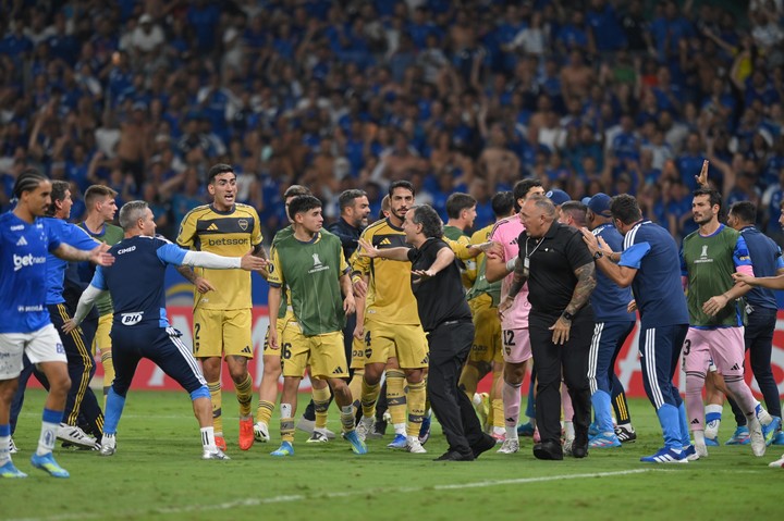 Imágenes de un final picante. (EFE)