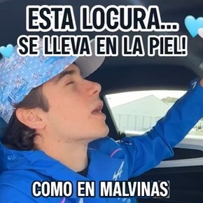 Alpine borró un video que mencionaba a las Islas Malvinas, lo resubió sin esa parte y se generó polémica en las redes