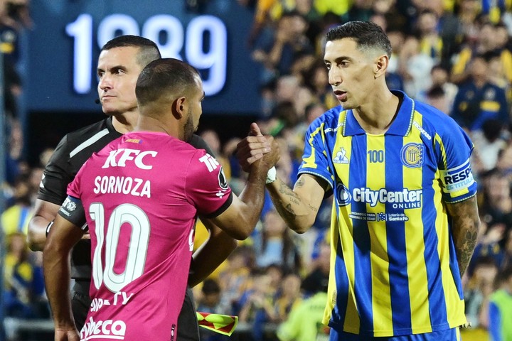 Di María se mostró conforme con su equipo. 