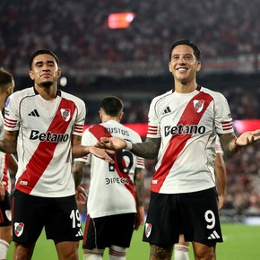 Driussi, la garantía de gol en River que estiró su racha con Coudet antes del superclásico