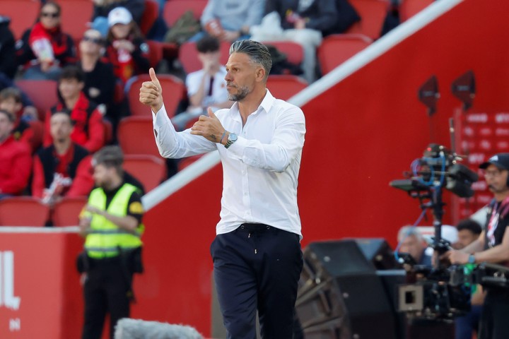 Martín Demichelis vs. Real Madrid. (EFE)