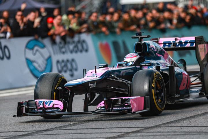 El Lotus E20 que manejó Colapinto. (Cristina Sille)