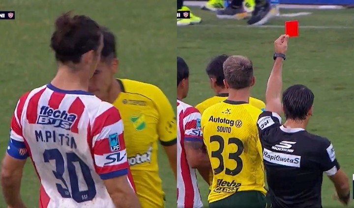 Agresión de Botta y expulsión. (Captura TV)