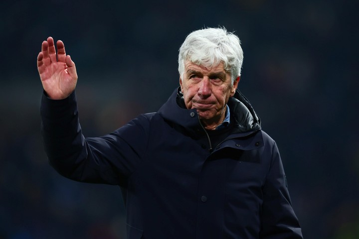 Gasperini, DT de la Roma. (Foto: EFE)