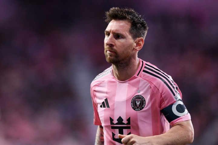 Messi con Inter Miami. (REUTERS)