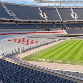 Pasto a pasto: el Monumental se pone a punto para el River-Boca
