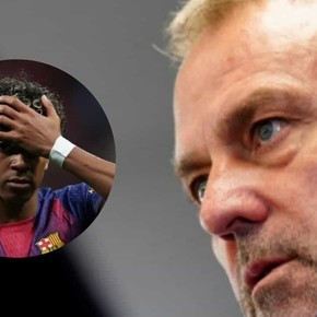 Hansi Flick respaldó a Lamine Yamal tras su enojo ante el Atlético: "Puede cometer errores, yo lo protegeré"