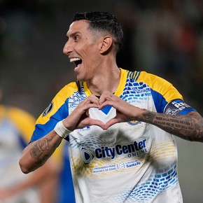 Video: el primer gol de Di María en la Copa Libertadores