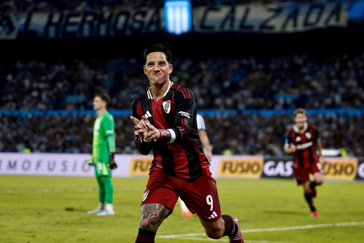 Driussi metió cuatro goles en cinco partidos con Coudet (Maxi Failla - FTP CLARIN).