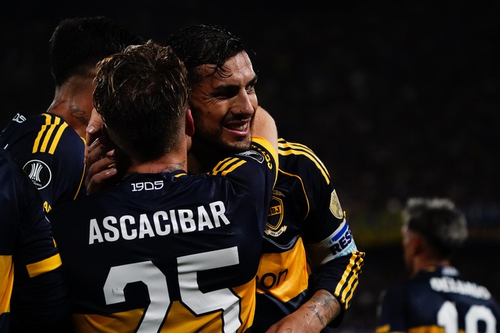 El mediocampo, el fuerte que encontró el Boca de Úbeda. (Foto Emmanuel Fernández - FTP CLARIN)