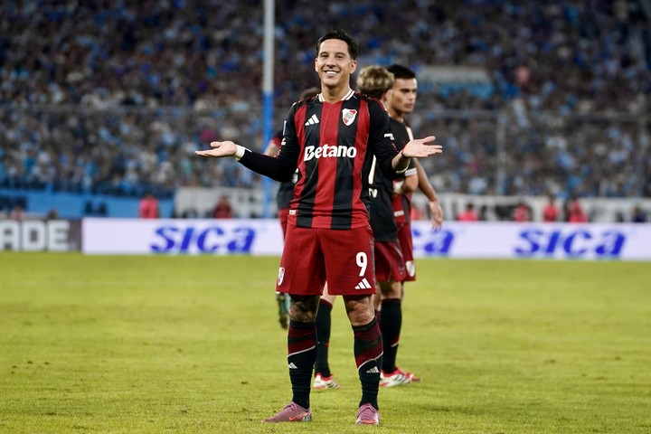 El Gordo pasó de casi seis meses sin convertir a ser el goleador del ciclo (Foto Maxi Failla).