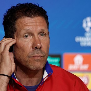Diego Simeone: "Es normal que a un jugador extraordinario como Julián Álvarez lo quieran Arsenal, PSG y Barcelona"
