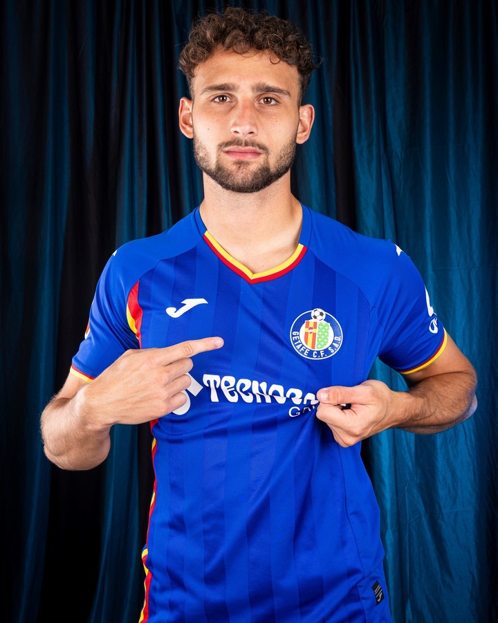 Sebastián Boselli en el Getafe. (Foto: Prensa Getafe)