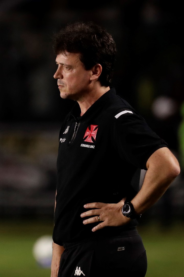 Fernando Diniz en Vasco da Gama  (AP).