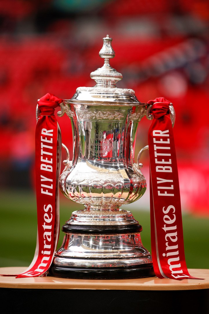 El trofeo de la FA Cup. (AP)
