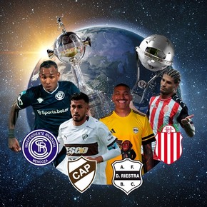 Un 2026 histórico: los 4 equipos de Primera que tendrán su debut internacional absoluto 