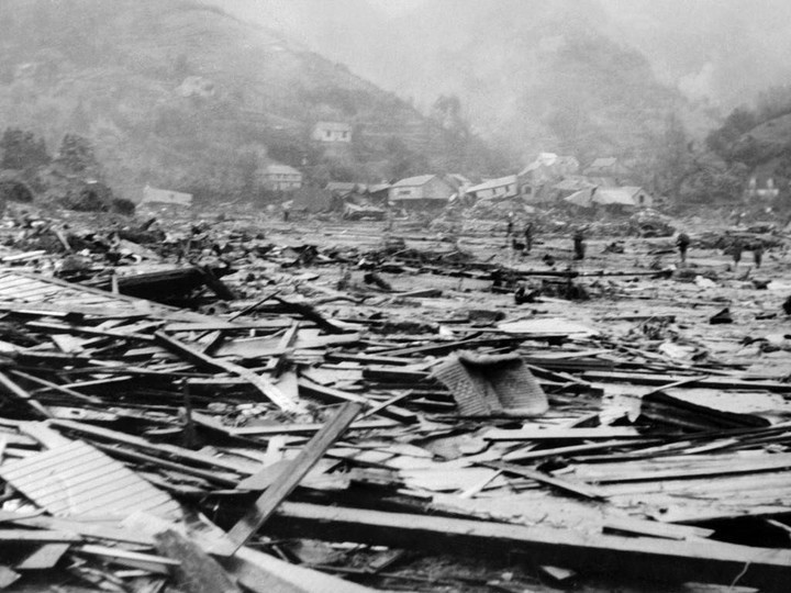 El terremoto de Valdivia puso en duda la disputa del Mundial de 1962 (AFP).