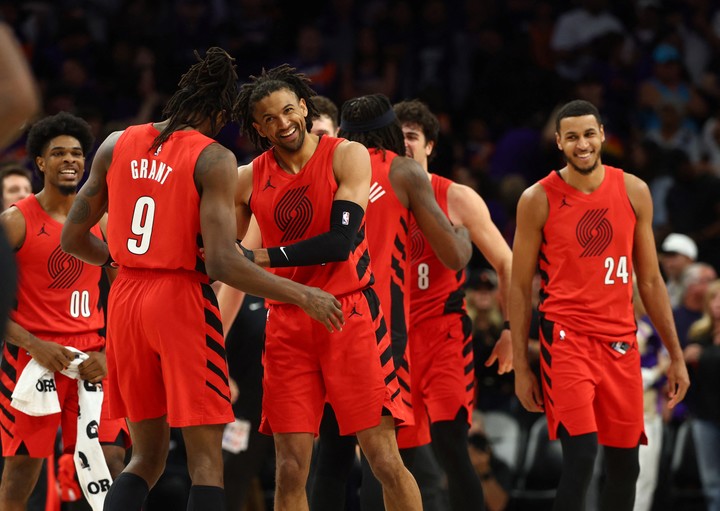 Portland le ganó a Phoenix (Reuters).
