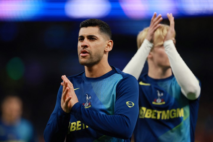 El Cuti Romero en el Tottenham. (Foto: Reuters)