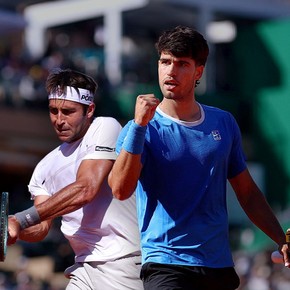 Los elogios de Alcaraz a Etcheverry y la buena onda en la red después del partido