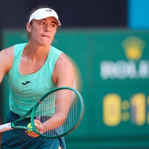 Punto final para una gran semana de Solana Sierra en el Masters 1000 de Madrid
