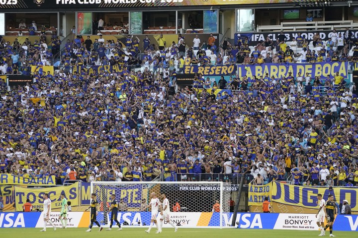 Boca tiñó Estados Unidos de azul y oro y fue furor. (Foto: Fernando de la Orden)