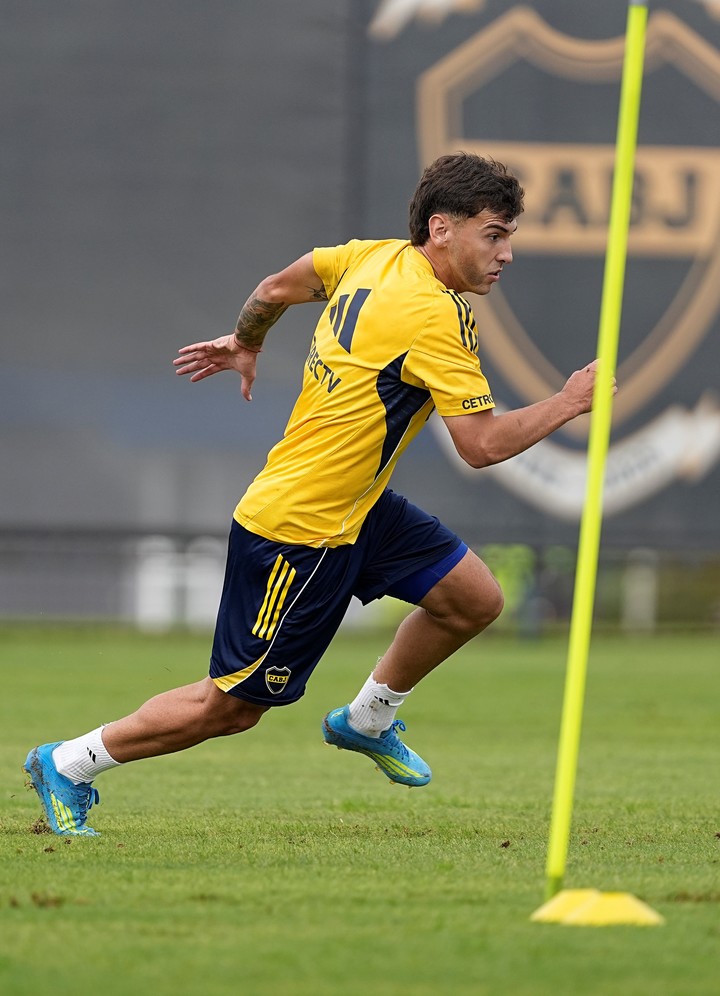 El juvenil jugará el superclásico en Reserva y no estará ante el Halcón. (Foto: Prensa Boca)