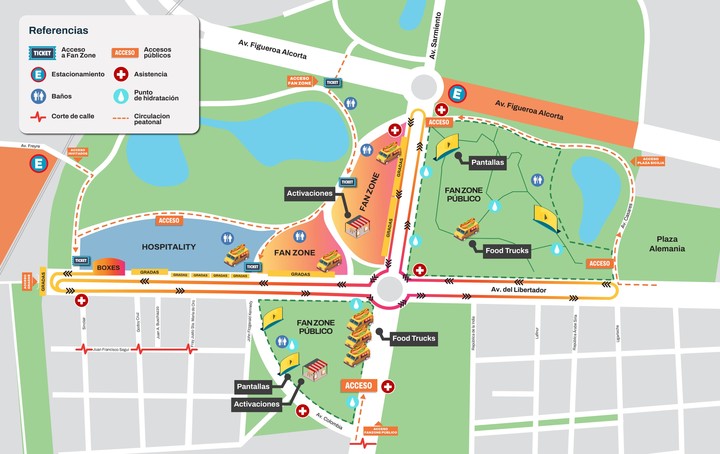 El recorrido de Franco Colapinto en el Road Show.