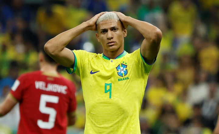 Richarlison en Lusail. (EFE)