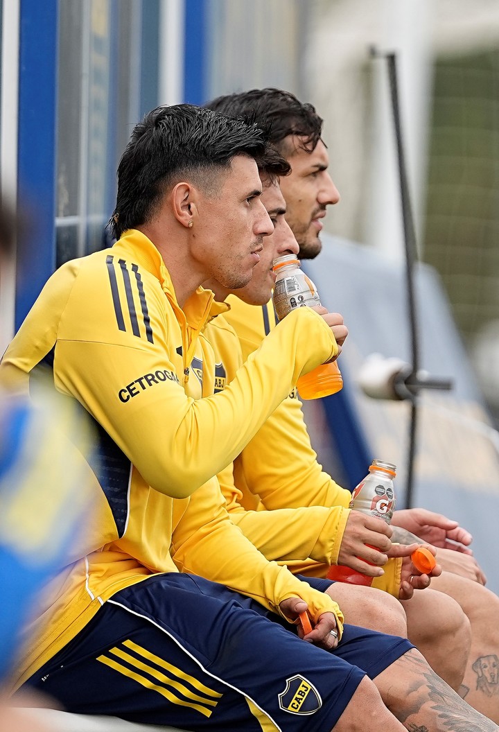 Adam Bareiro Merentiel Paredes
Entrenamiento de Boca Juniors - 
Centro de Entrenamiento de Boca Juniors en Ezeiza - 
16 de abril de 2026 - 
Foto: Javier Garcia Martino - Prensa CABJ -