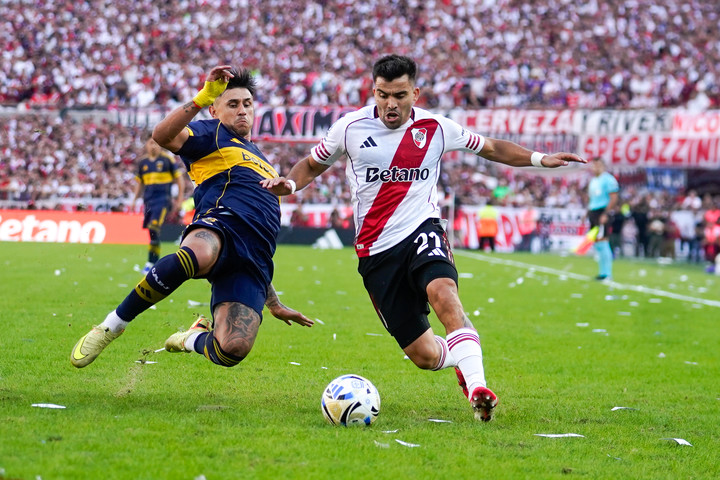 Superclasico River vs Boca. Acuña y Bareiro. 20.04.2026 Foto Maxi Failla - FTP CLARIN IMG_8217.jpeg Z