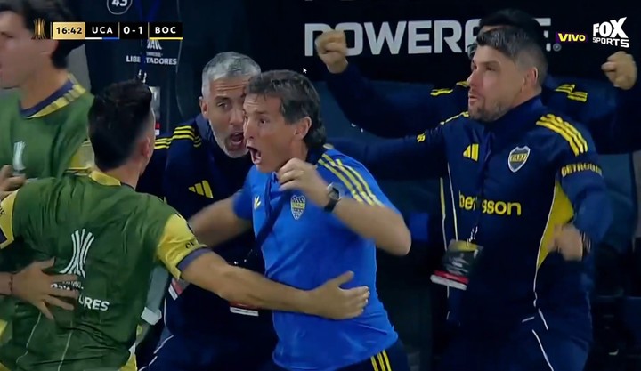 Ubeda lo vivió a full el partido.