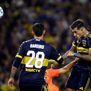 Video: el gol de Di Lollo para el 1-0 de Boca, con una fórmula conocida