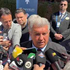 Laporta estalló contra el arbitraje en la serie ante el Atlético de Madrid: "Es una vergüenza, es intolerable"