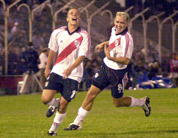 D'Alessandro junto a Coudet en River.