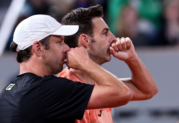Horacio Zeballos, junto a Marcel Granollers, cayeron en cuartos del Masters 1000 de Montecarlo.
(EFE)