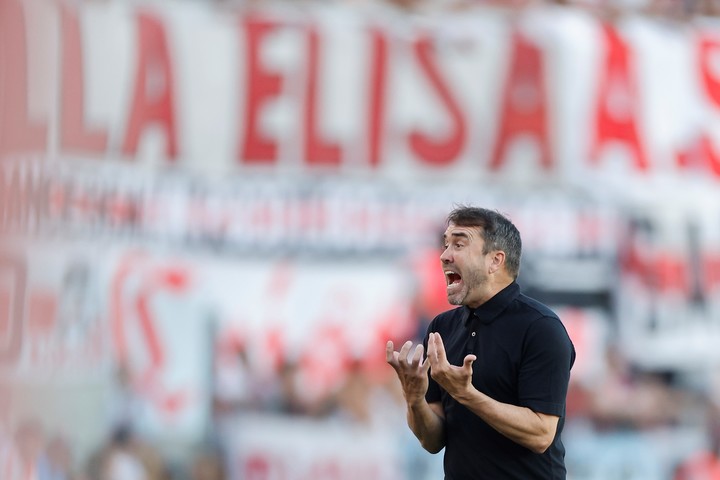 Coudet en el Súper. EFE/ Juan Ignacio Roncoroni