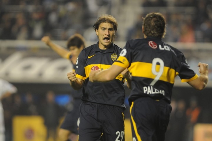 Gabriel Paletta, en Boca.