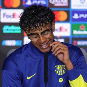 Lamine Yamal picante antes de la revancha: "Espero que el Cholo me haga un favor"