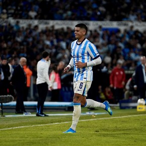 Rojo les pidió disculpas a los hinchas de Racing "por lo que pasó en la Sudamericana" y habló de su expulsión ante River