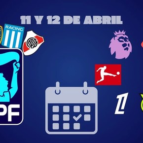 A puro fútbol: la agenda del fin de semana, con clásicos en el Apertura y en Europa