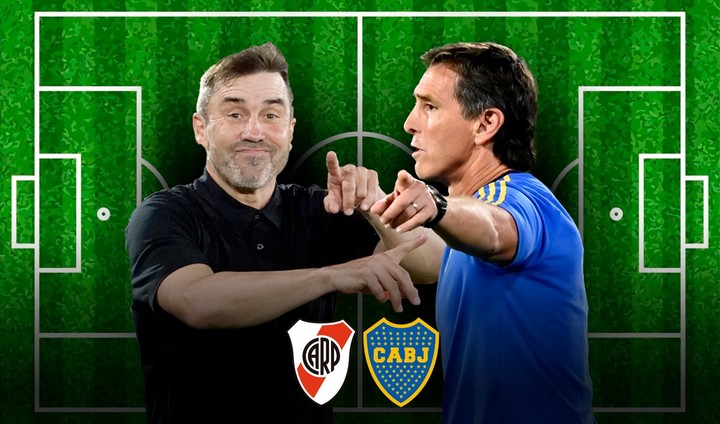 Coudet y Úbeda definen sus equipos para el superclásico del domingo.