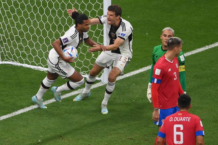 El delantero convirtió frente a Costa Rica en la tercera jornada de Qatar 2022. 